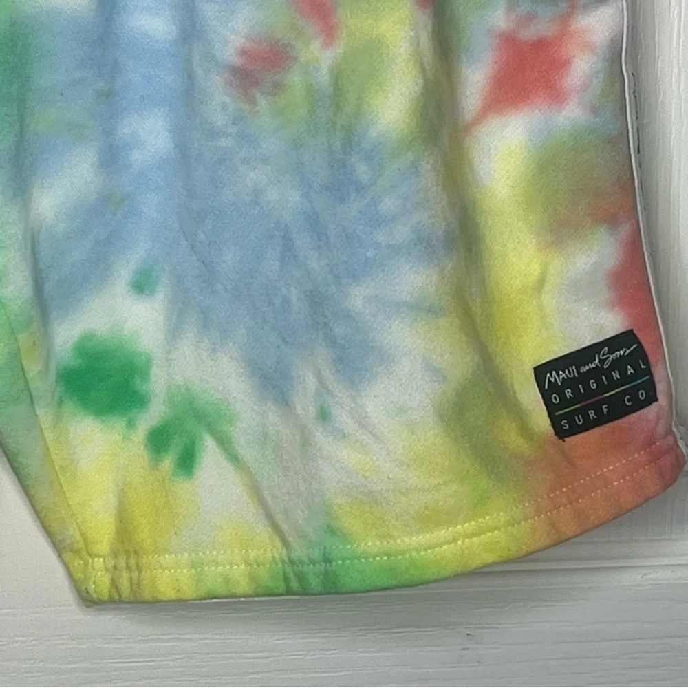 Maui And Sons Tie Dye Sweat Shorts Sz M